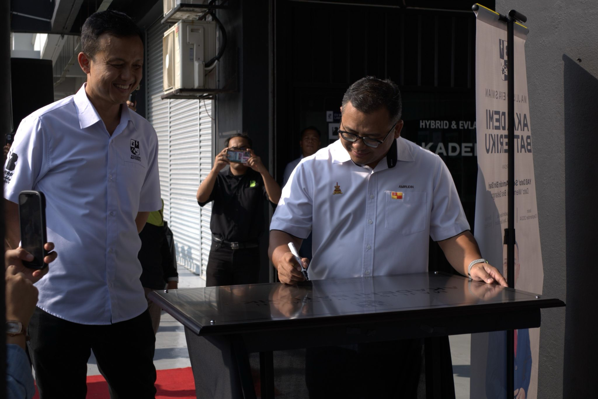 Official launch of Akademi Bateriku